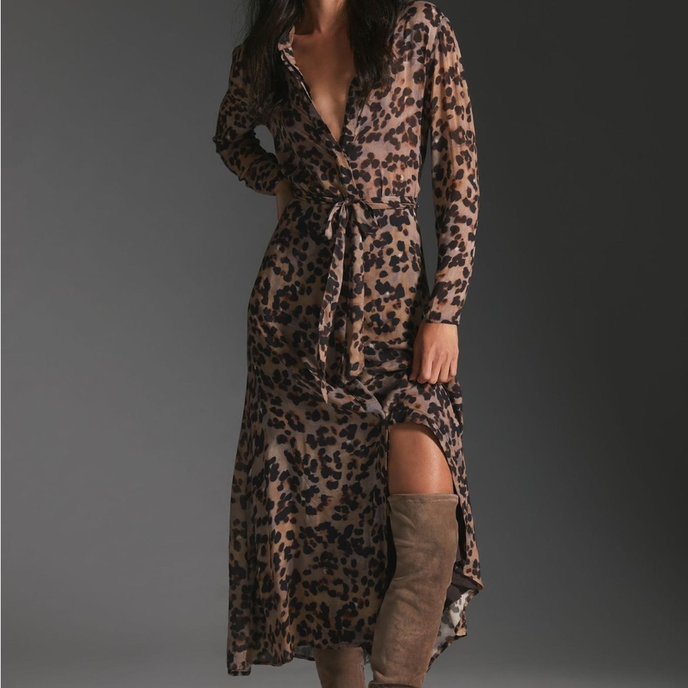 NWT Anthropologie | Cloth & Stone Long-Sleeve Maxi Dress